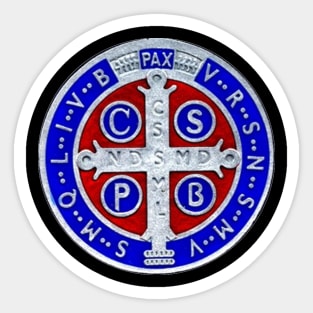 St. Benedict Medal Sticker